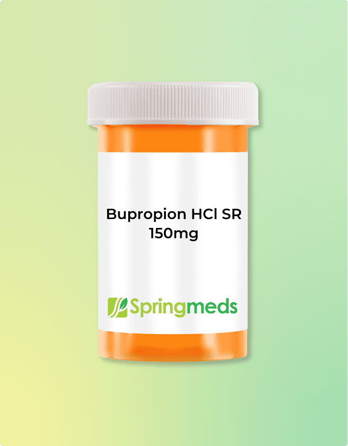 Buy Bupropion HCl SR 150 mg Tablets Online - Spring Meds