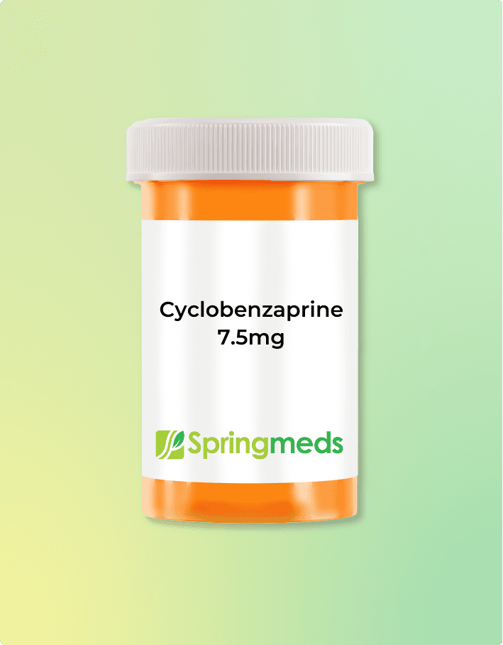 Cyclobenzaprine (Generic Flexeril) 5mg Tablet (15-90 Tablet)