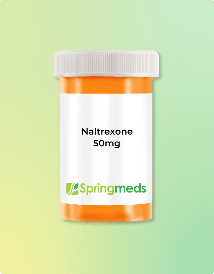 Buy Naltrexone 50mg Tablets Online - Spring Meds